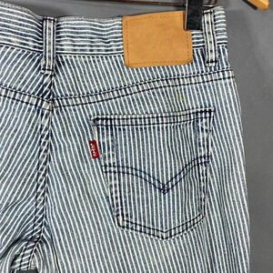 Levi’s 518 engineer stripe short 90’s size 4-6